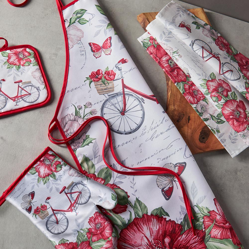 PROVANCE Маковое поле Фартук 51х76см, 100% полиэстер, арт.№ 488-089