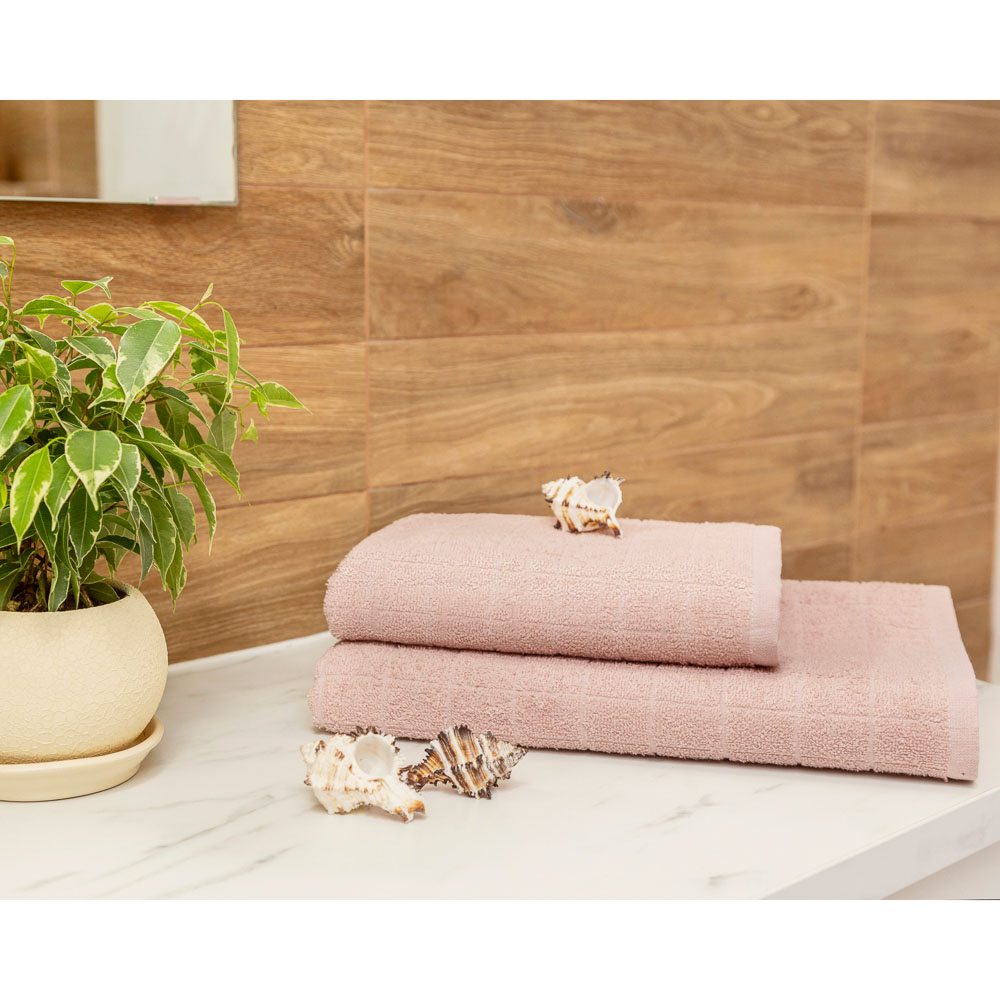 PROVANCE Линт Полотенце махровое, 100% хлопок, 70х130см, пыльно-розовый, арт.№ 484-022