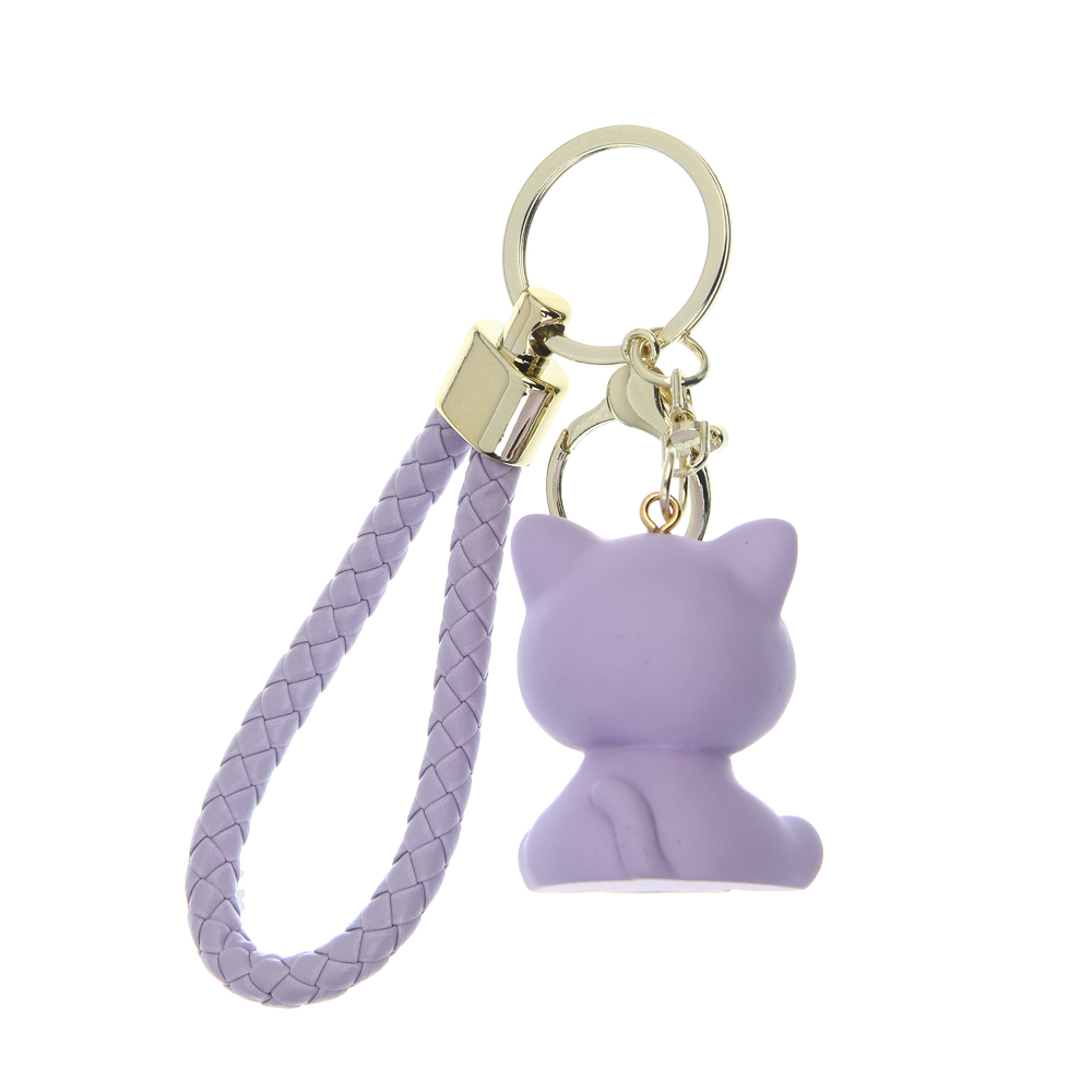 Подвеска брелок тм ЮL Мой питомец, пластик, металл, 4-5 см,  4 дизайна, арт.№ 334-141