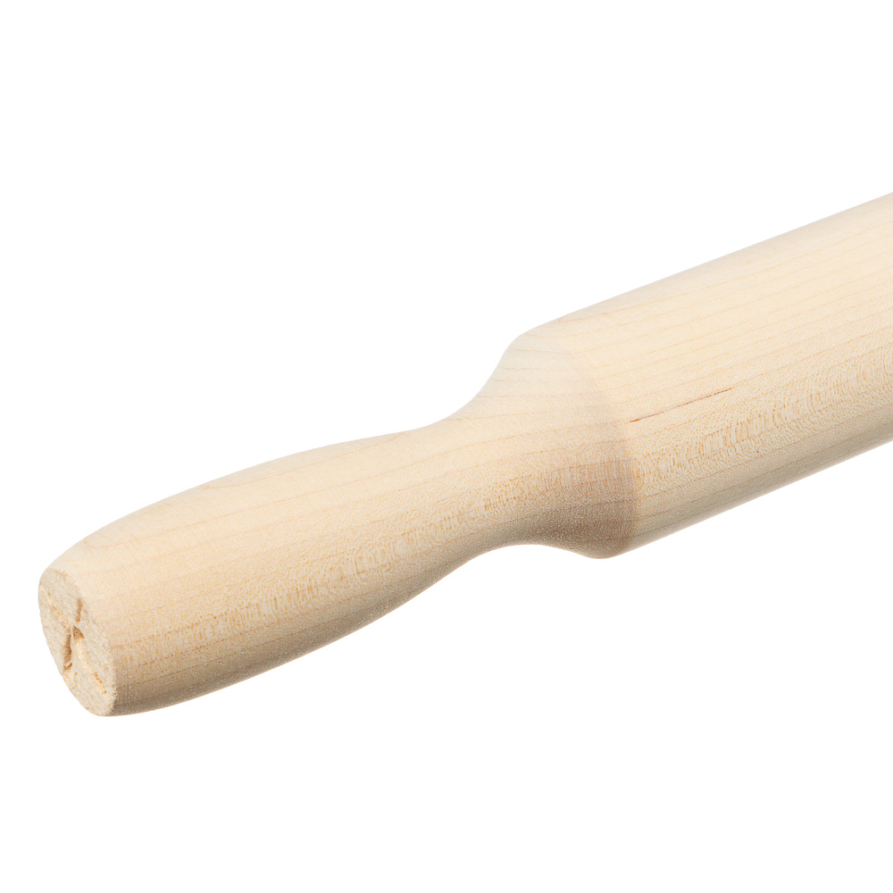 Скалка с ручками 40x4,5см, береза, арт.№ 884-056