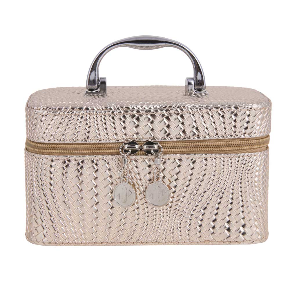 Шкатулка для украшений, 19х10,5х10,5см, полиуретан, цвет золотой, арт.23-21, арт.№ 504-853