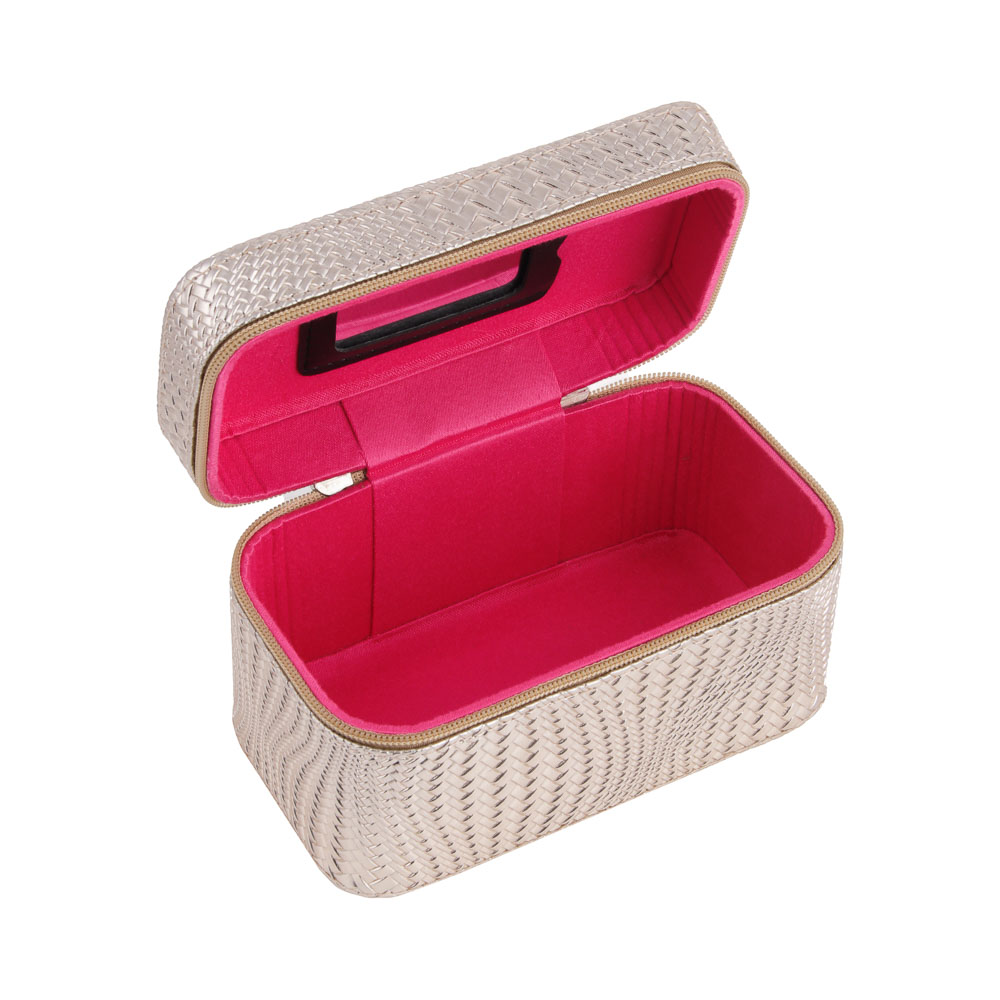 Шкатулка для украшений, 19х10,5х10,5см, полиуретан, цвет золотой, арт.23-21, арт.№ 504-853