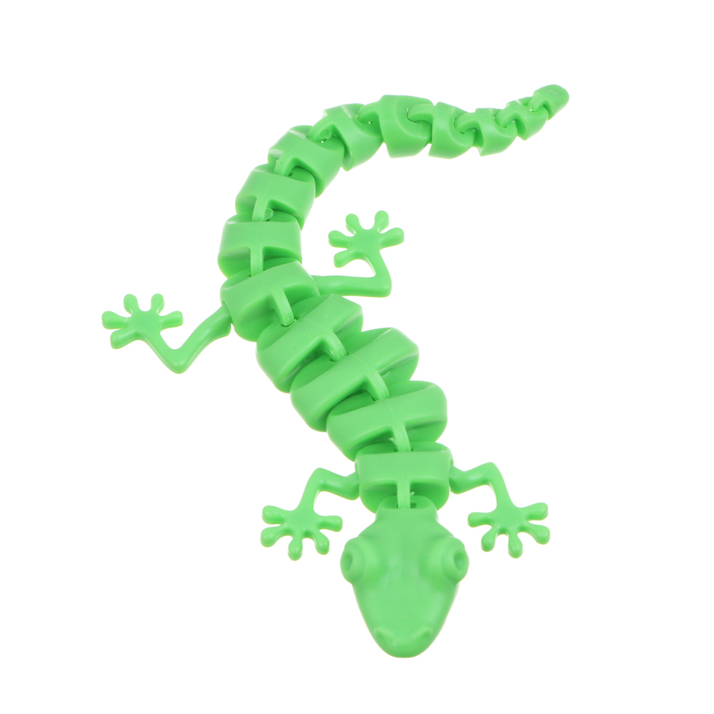 ИГРОЛЕНД Игрушка антистресс "Ящерка", ABS, 18,5х6см, 3 дизайна, арт.№ 274-010