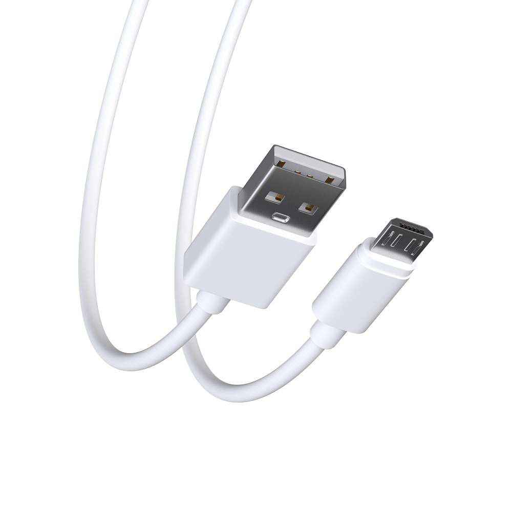 Кабель для зарядки USB(A)-microUSB FORZA Стандарт, 1м, 1.5А, покрытие TPE, пакет, арт.№ 443-020