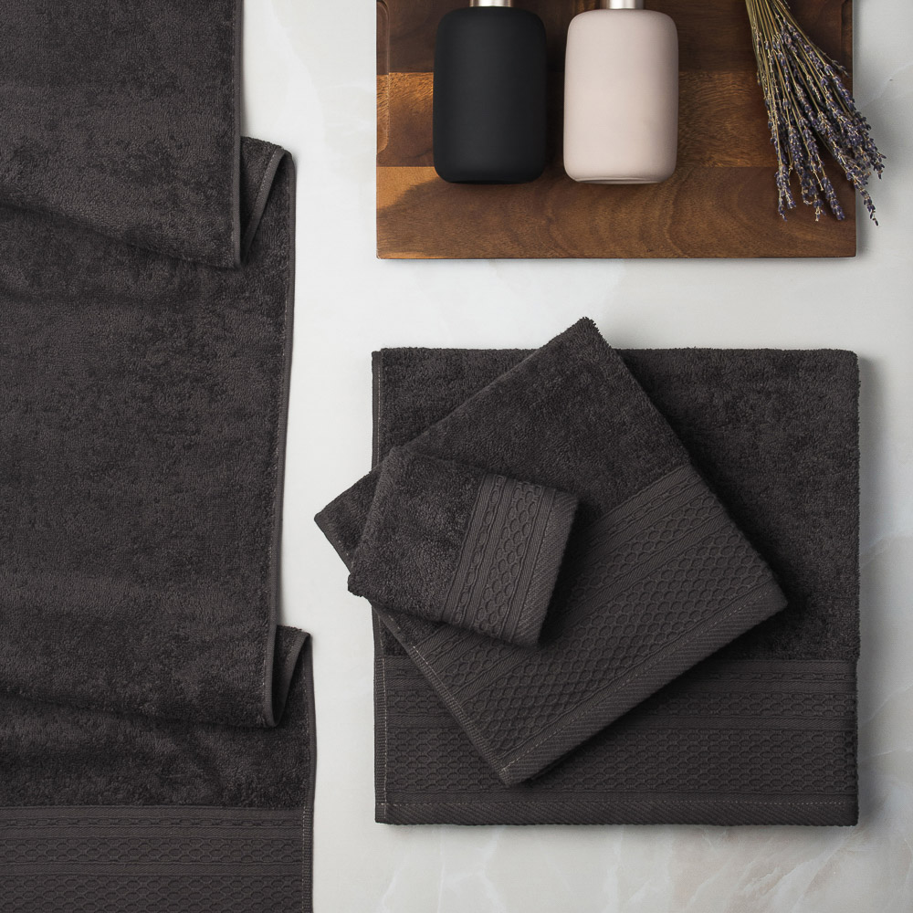 PROVANCE Бранли Полотенце махровое, 100% хлопок, 50х90см, 420 гр/м, 2 цвета, арт.№ 484-957