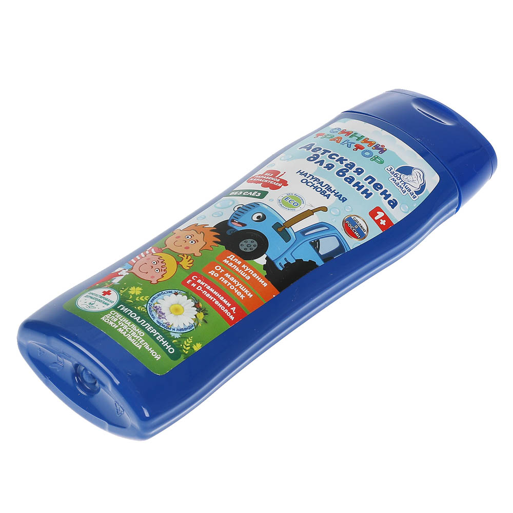 СИНИЙ ТРАКТОР Детская пена для ванн 250мл экстр.ромашки, череды, лаванды, Заботливая мама, 60569-STR, арт.№ 022-122