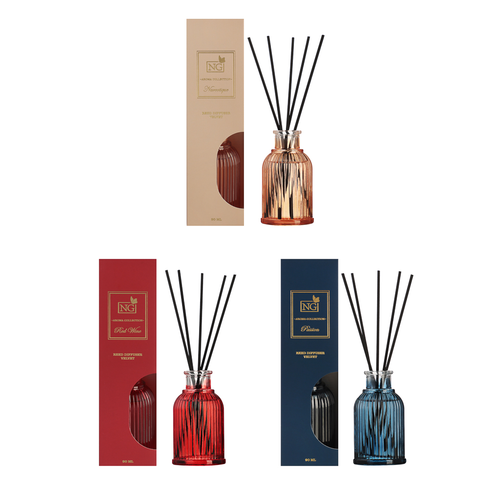 NEW GALAXY Диффузор Velvet 90 мл., Red wine, Narcotique, Passion, арт.№ 778-248