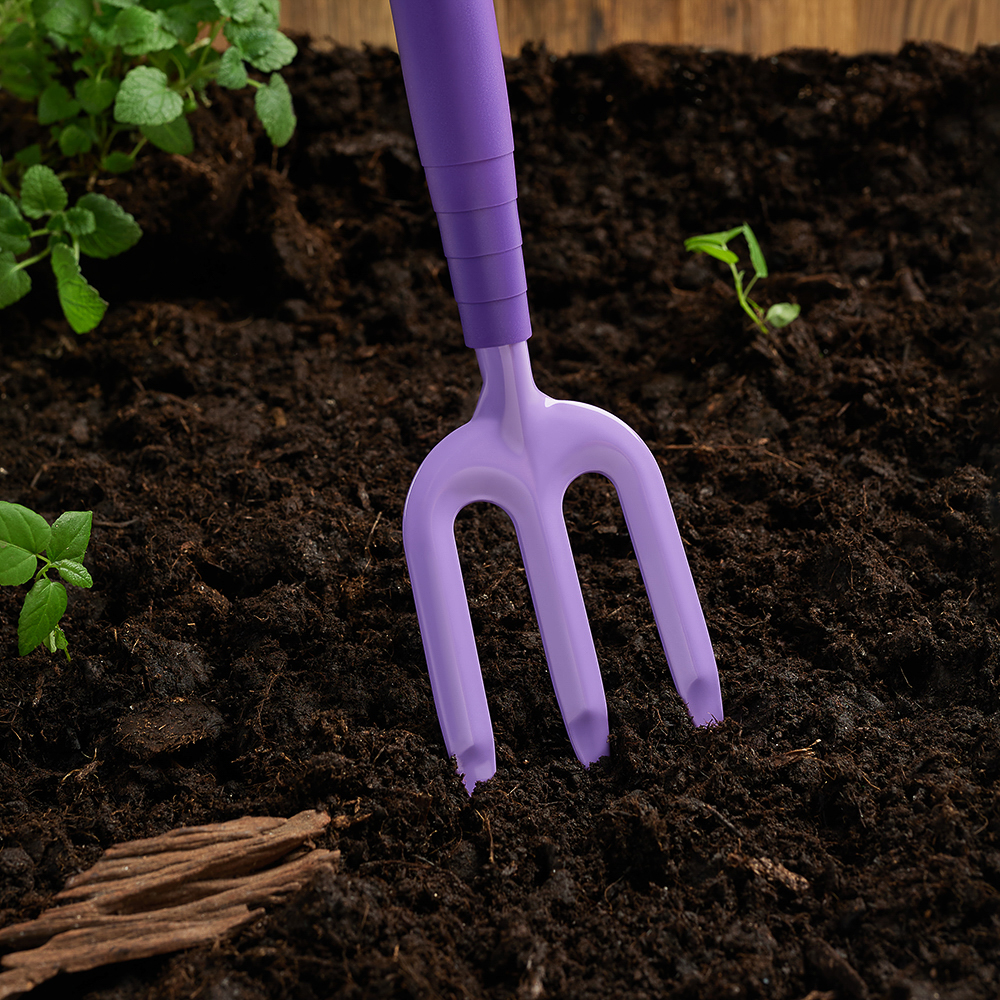 INBLOOM Вилка садовая, 27х8см, PP, металл, арт.№ 181-020