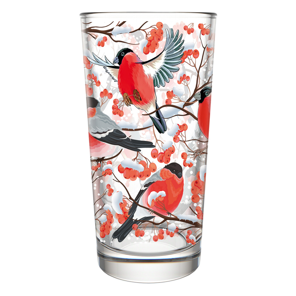 Стакан высокий 230мл, Зимние забавы, стекло, арт.№ 878-557