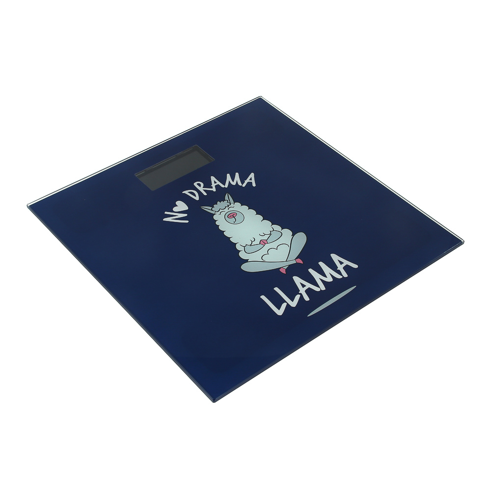 Весы напольные электронные Приколы, ЖК-дисплей, макс. нагр. до 180кг, 28х28х0,5см, арт.№ 252-084