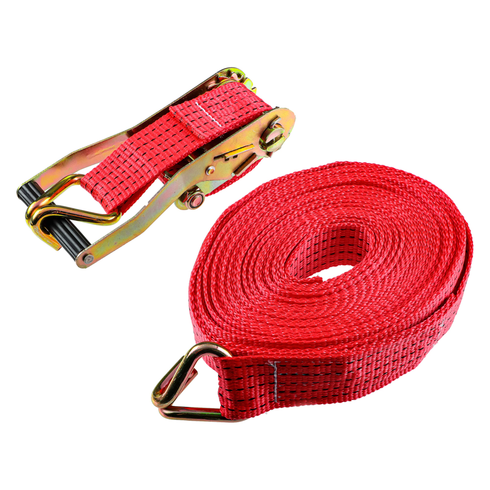 ЕРМАК / NG Стяжка груза с храповиком 230мм, 12м, шир.ленты 55мм, 5000/10000кг, арт.№ 746-034