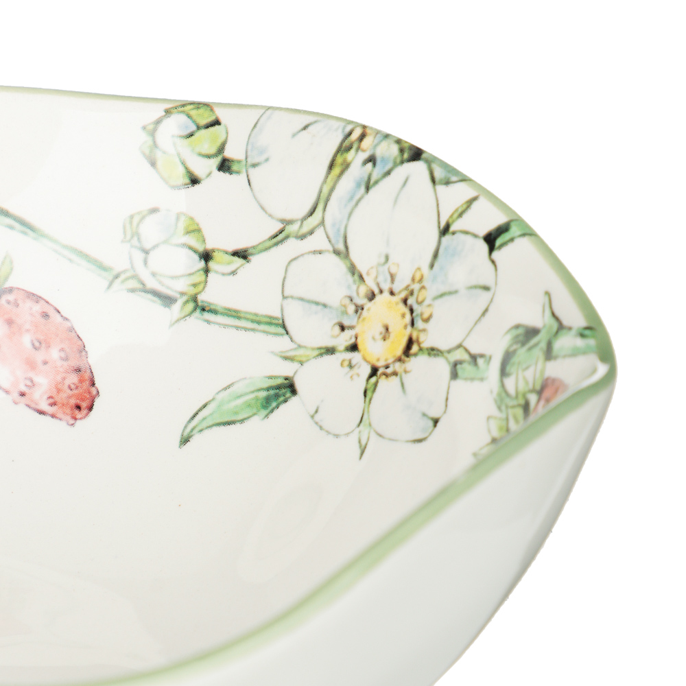 MILLIMI Земляника Салатник, 15,5х5см, 380мл, керамика, арт.№ 824-199