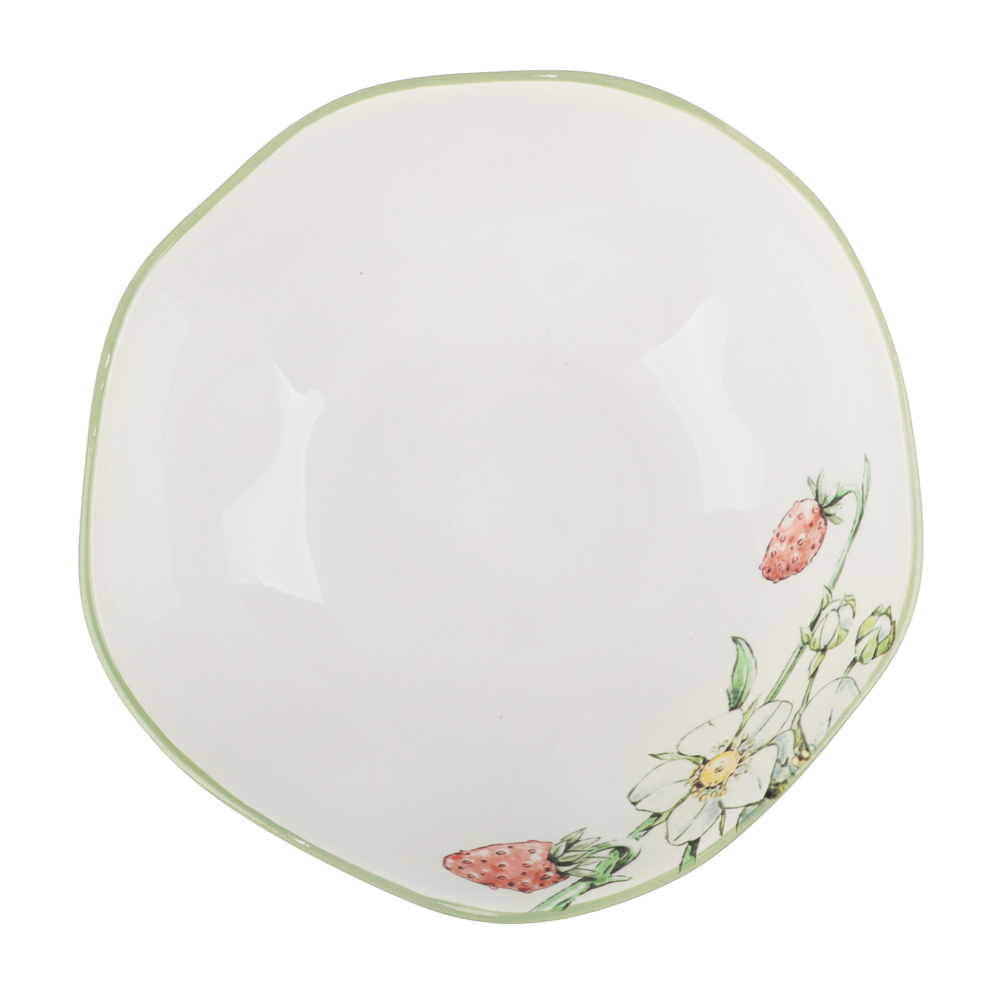 MILLIMI Земляника Салатник, 15,5х5см, 380мл, керамика, арт.№ 824-199