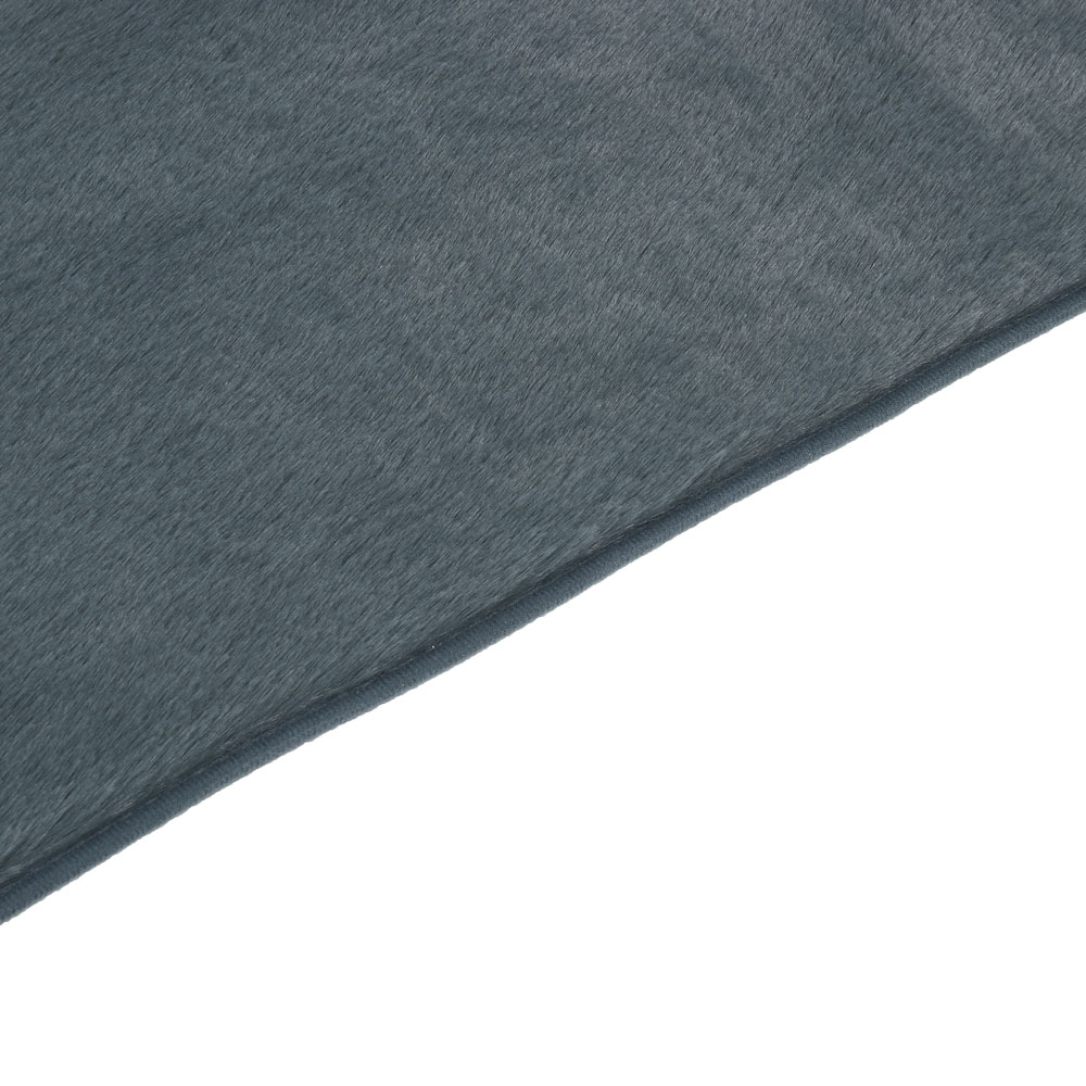 Набор ковриков для ванной комнаты тм VETTA Ленни, искусств.мех, полиэстер, 50x80см+50x50см, 2 цвета, арт.№ 462-681