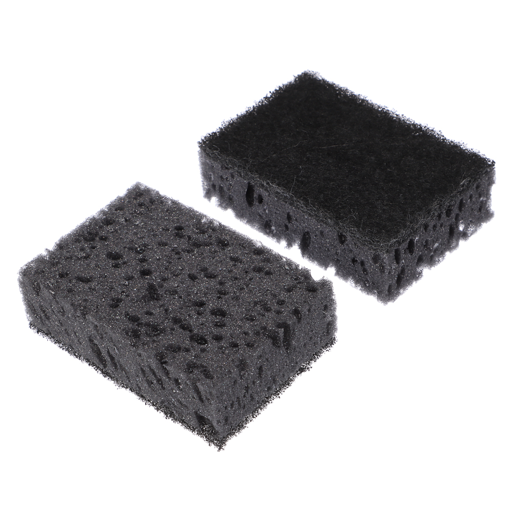 VETTA Набор губок для мытья посуды BLACK, 12 шт, 9,8x6,5x3,1 см, корал, арт.№ 441-269