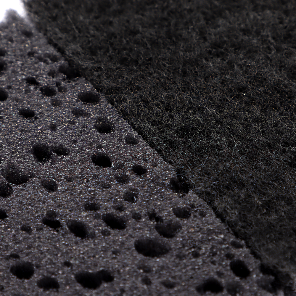 VETTA Набор губок для мытья посуды BLACK, 12 шт, 9,8x6,5x3,1 см, корал, арт.№ 441-269