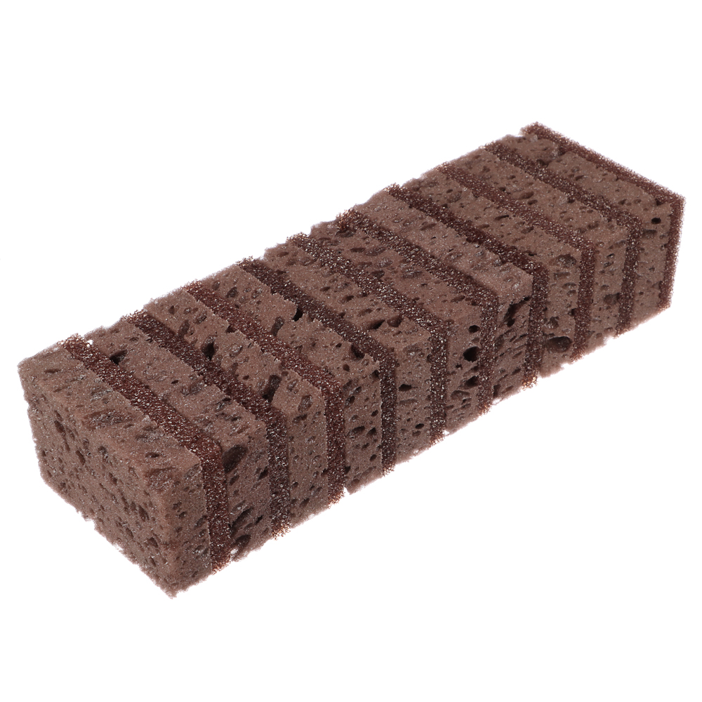 Набор губок для мытья посуды Premium, абразив неококос 10 шт, 9,8x6,5x3,1 см, арт.№ 441-270