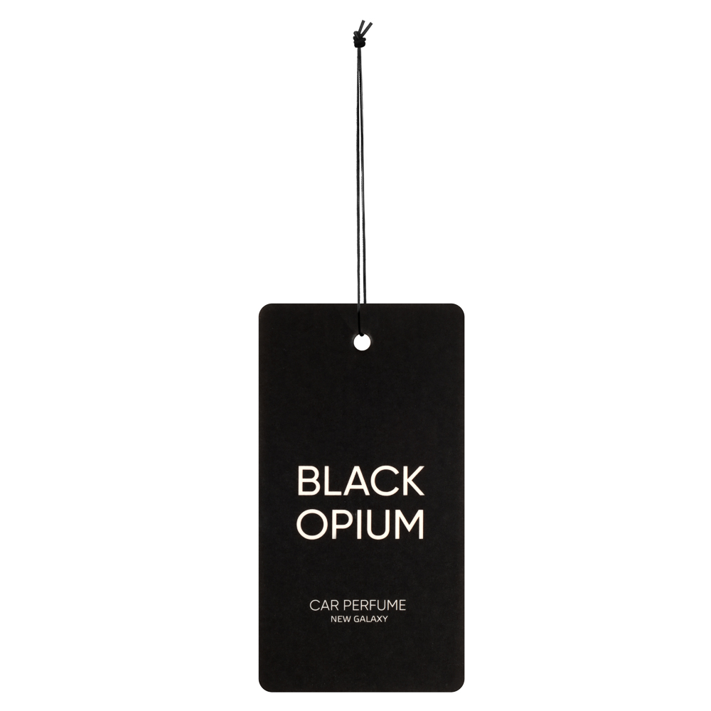 NEW GALAXY Ароматизатор бумажный Perfume, аромат Black Opium, арт.№ 794-672