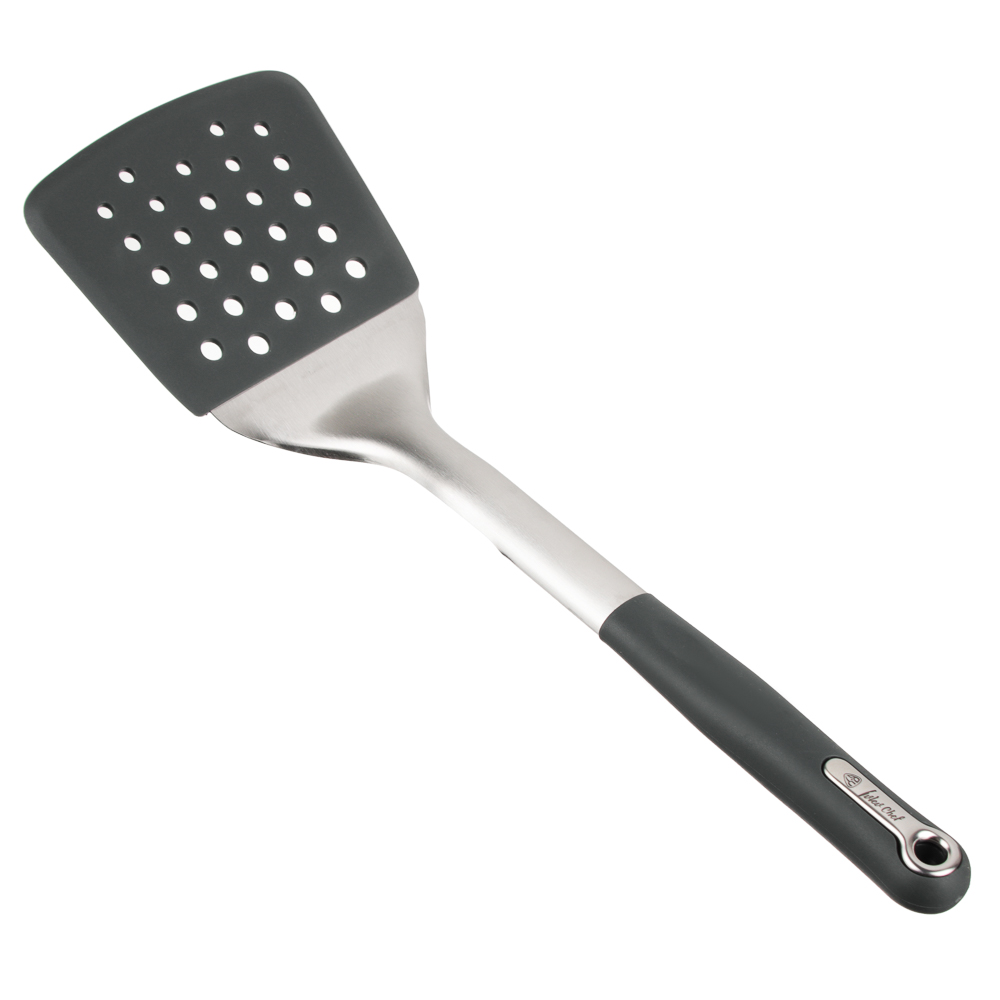 Ivlev Chef Fusion Лопатка с прорезями 34см, нерж.сталь, силикон, арт.№ 882-311