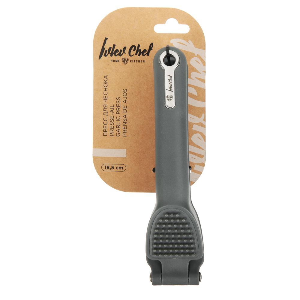 Ivlev Chef Fusion Пресс для чеснока 18,5см, пластик, нерж.сталь, арт.№ 882-314