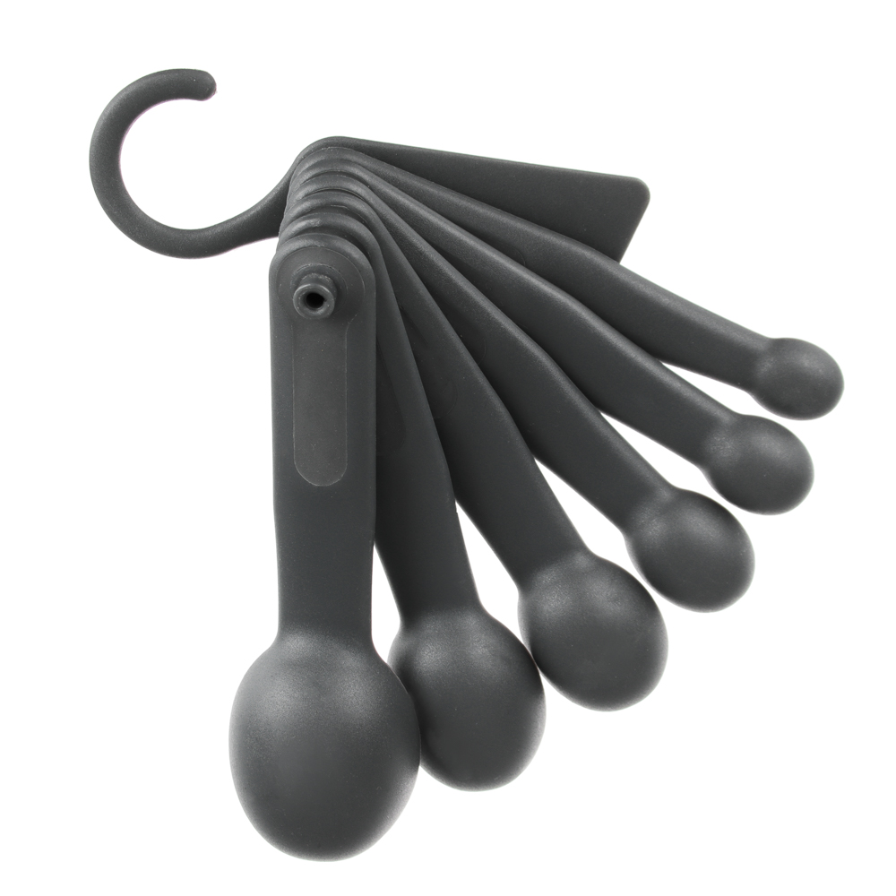 Ivlev Chef Fusion Набор мерных ложек 6пр, 0,6мл, 1,25мл, 2,5мл, 5мл, 7,5мл, 15мл, пластик, арт.№ 881-231