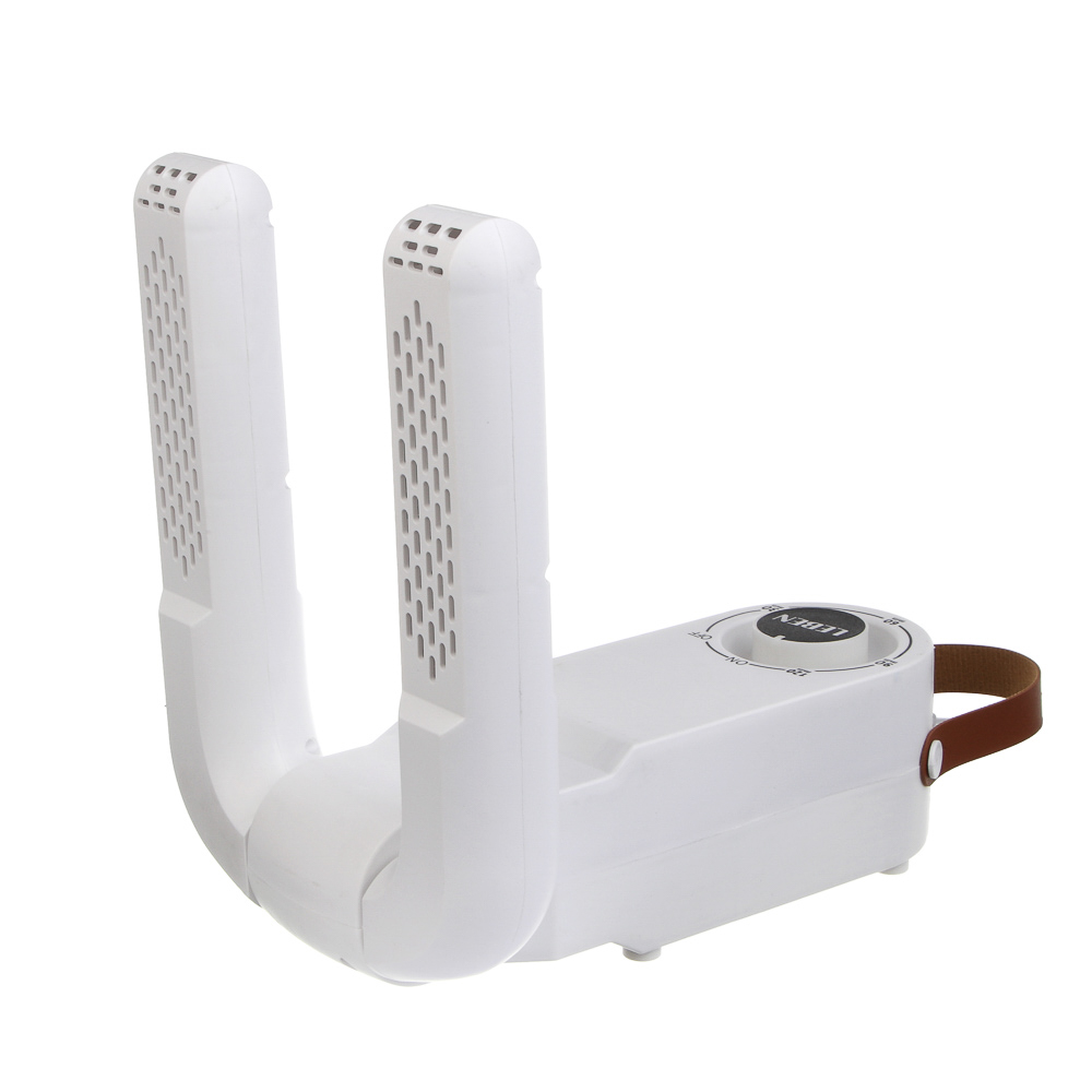 LEBEN Сушилка для обуви, от сети 220В, 150Вт, таймер, обдув, ультрафиолет, белый, арт.№ 248-012