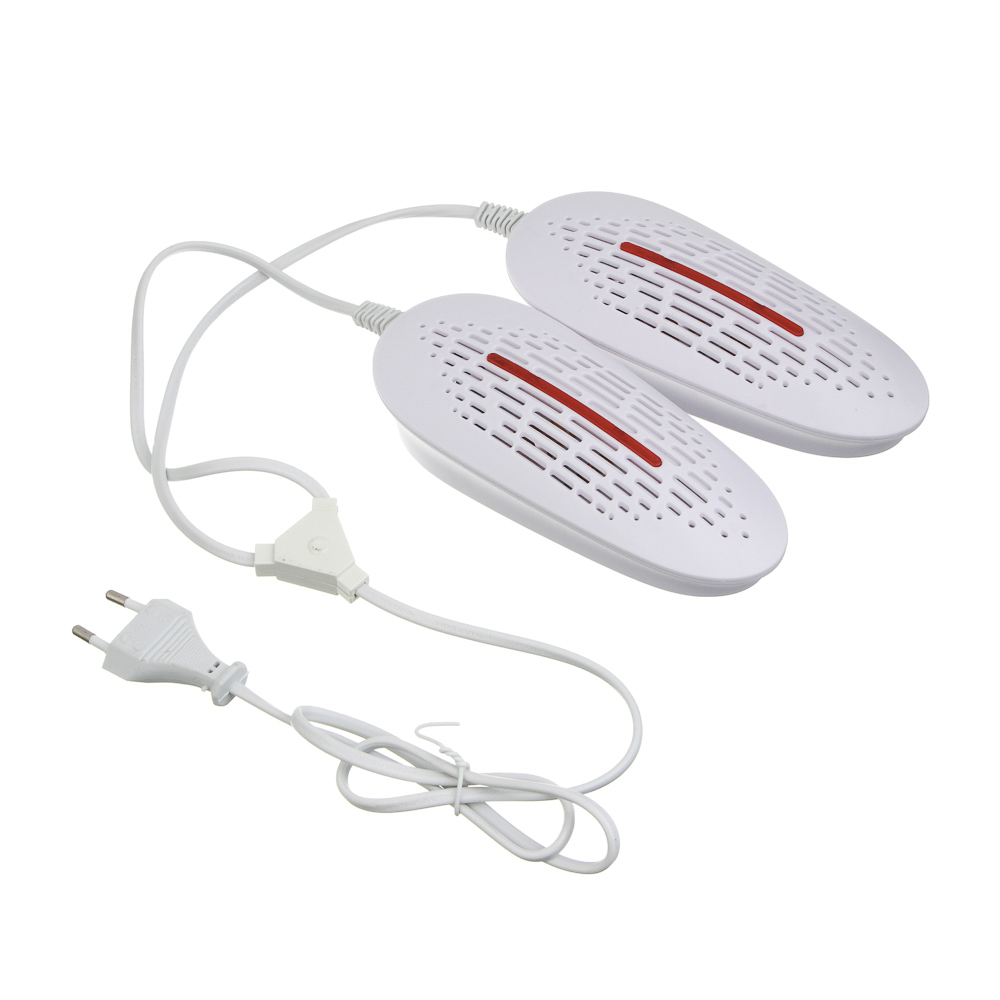 LEBEN Сушилка для обуви, пластик, 220В, 12Вт, ультрафиолет, белый, арт.№ 248-013