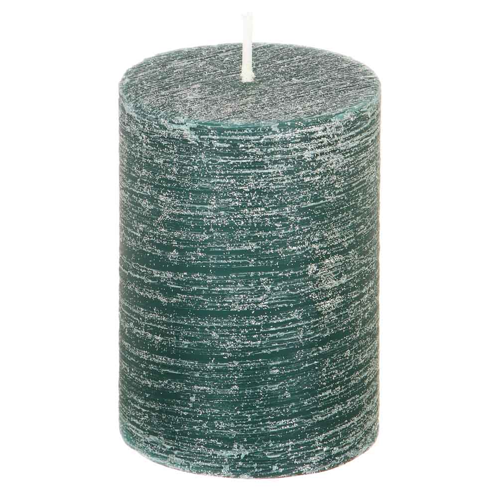 Свеча ароматическая с глиттером, 7x10, аромат - жасмин, арт.№ 508-862