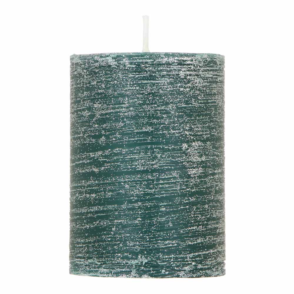 Свеча ароматическая с глиттером, 7x10, аромат - жасмин, арт.№ 508-862