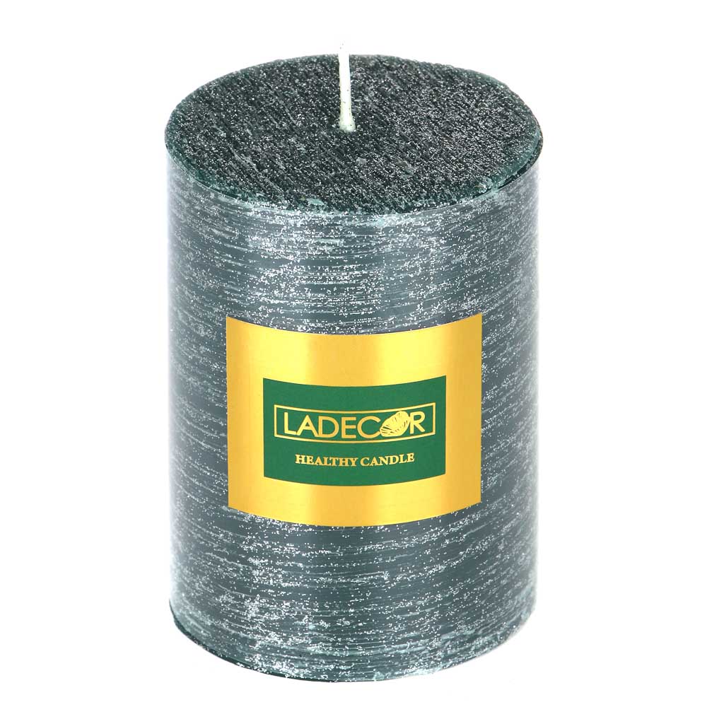 Свеча ароматическая с глиттером, 7x10, аромат - жасмин, арт.№ 508-862