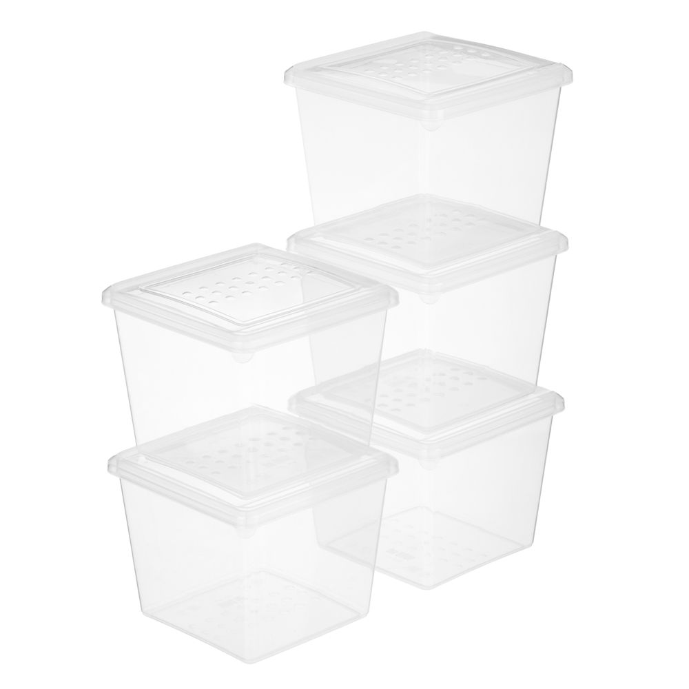 Набор контейнеров для заморозки 1л 5шт, пластик, арт.№ 861-300