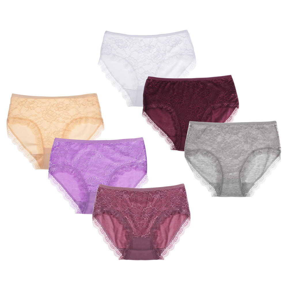 GALANTE Трусы женские макси ажурные, р. 48-54, 95% хлопок, 5% эластан, арт.1, арт.№ 331-118