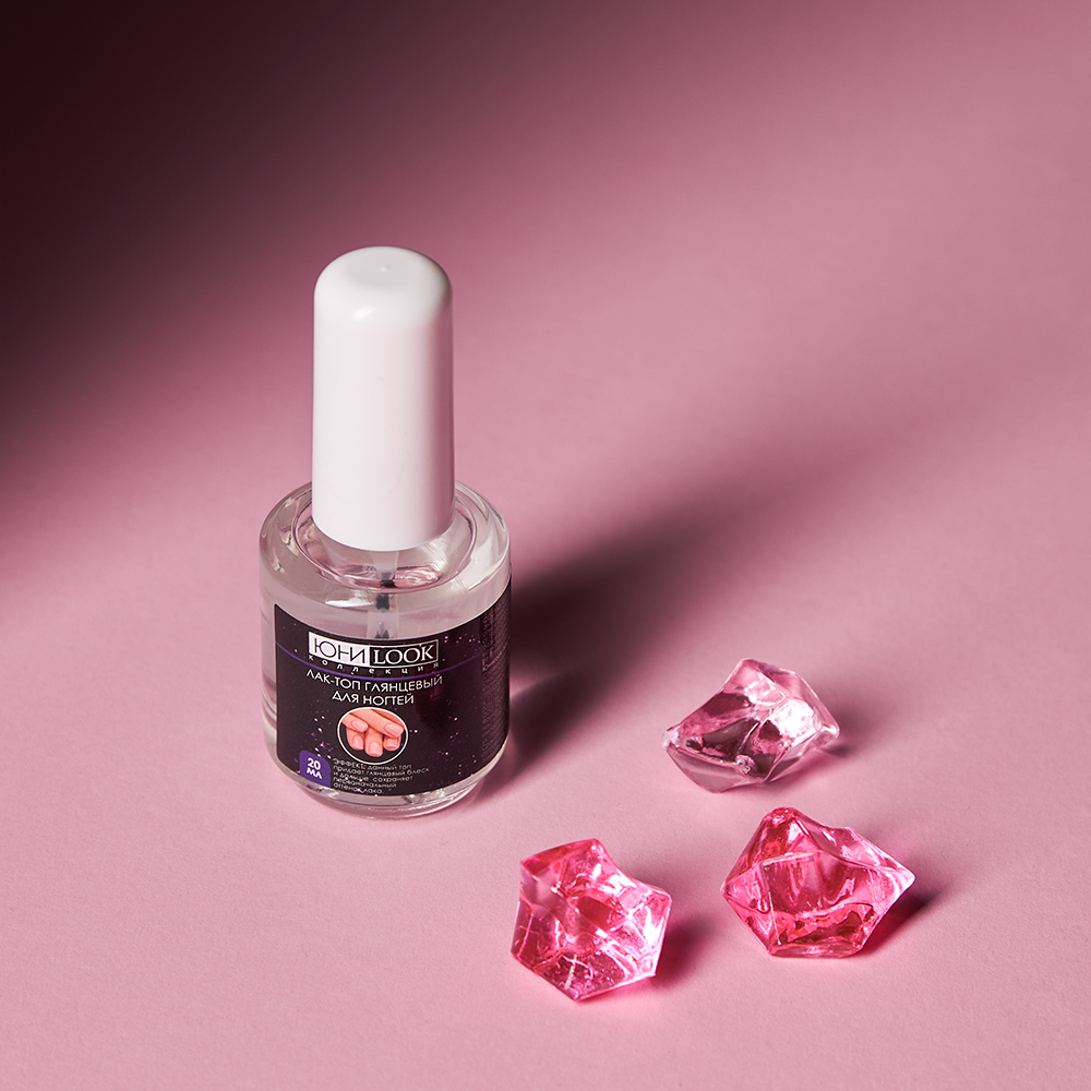 ЮНИLOOK Лак-топ глянцевый для ногтей, 20мл, арт.№ 330-349
