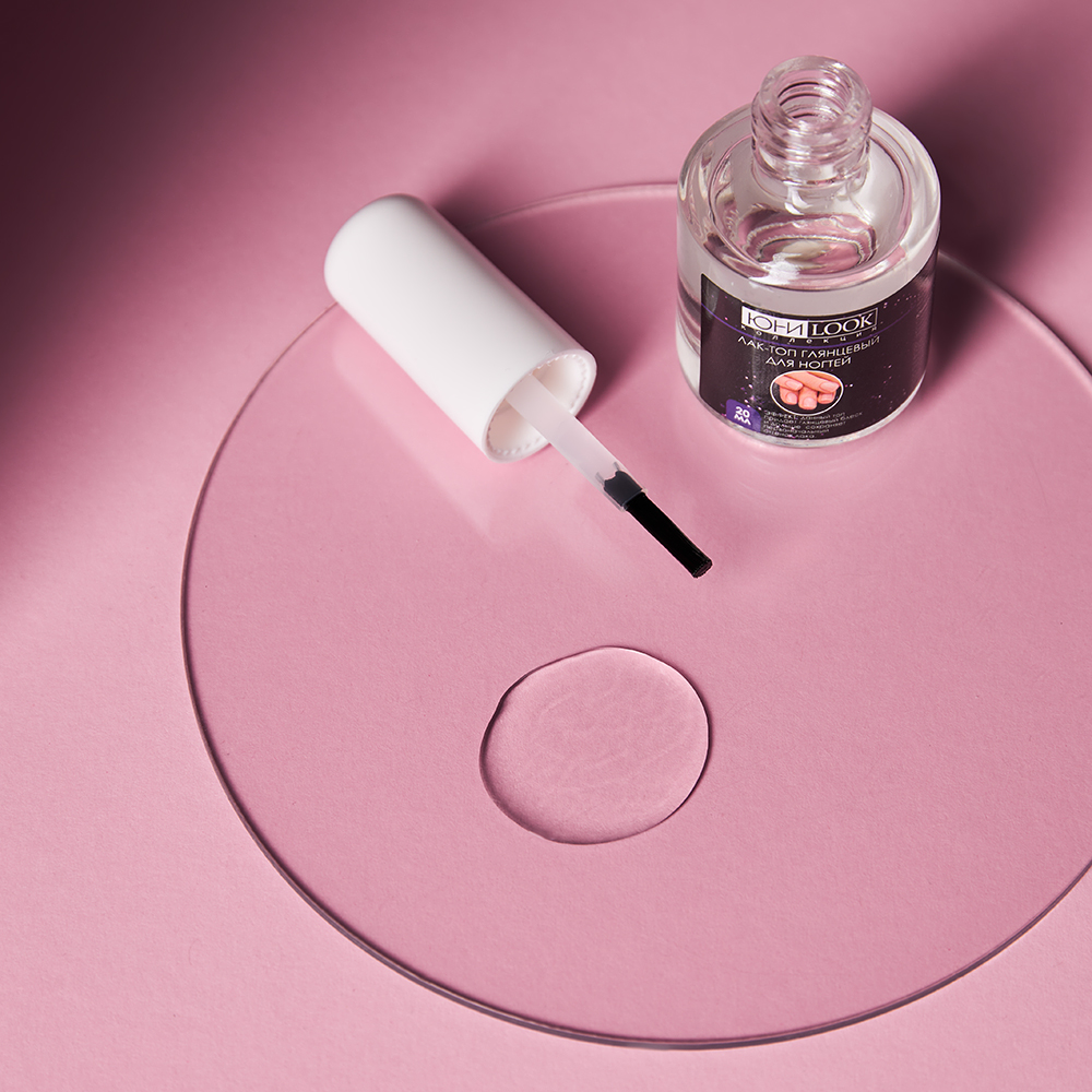 ЮНИLOOK Лак-топ глянцевый для ногтей, 20мл, арт.№ 330-349