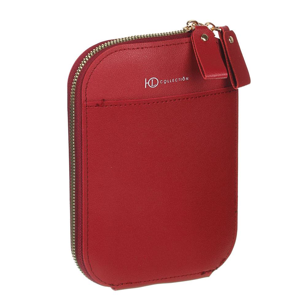 ЮL Кошелек-сумочка на длинном ремне, ПВХ, 19х13см, 4 цвета, КК21-14, арт.№ 303-916