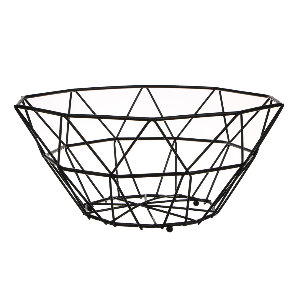 Корзина для фруктов тм Vetta углеродистая сталь, 26x26x13см, арт.№ 827-129