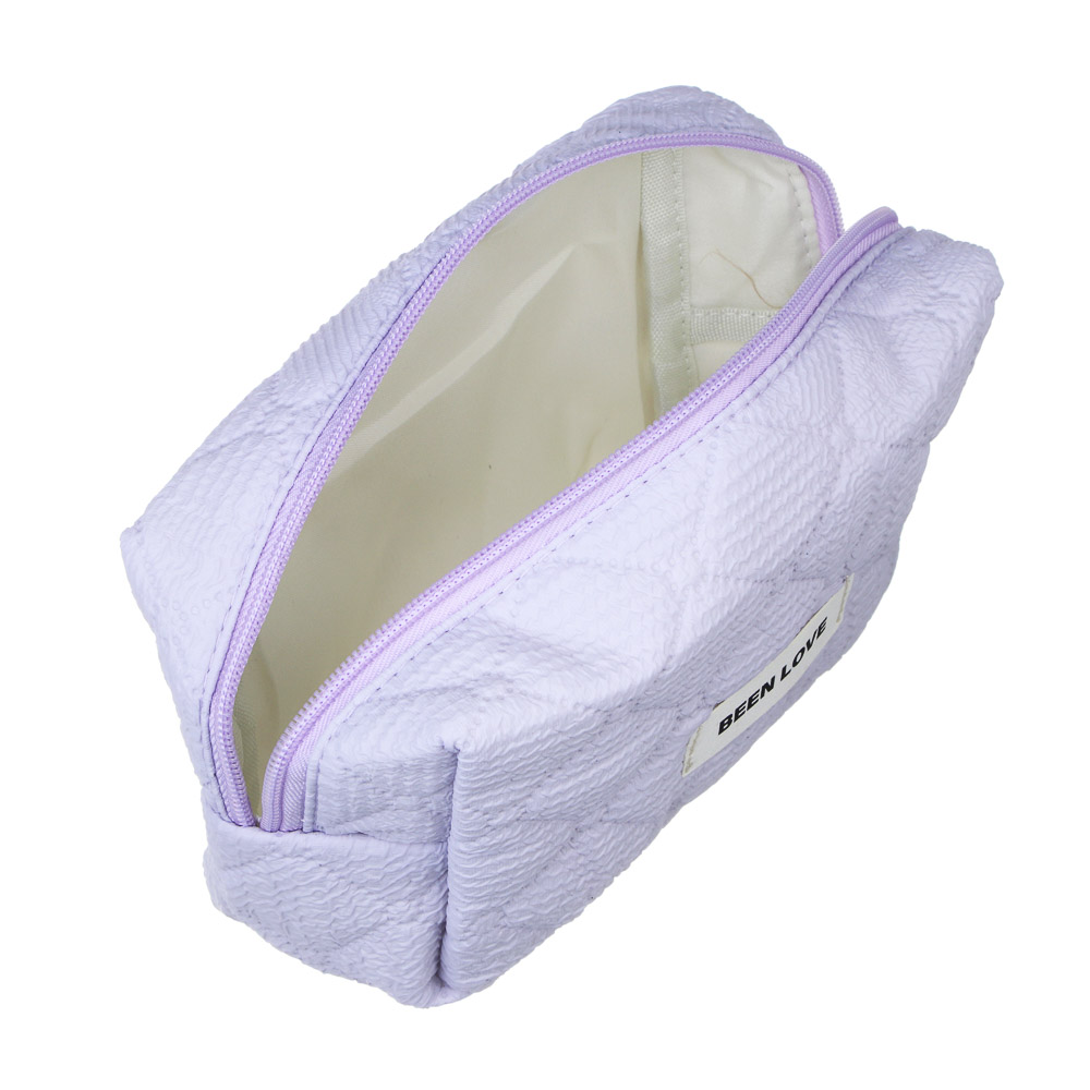 ЮL Косметичка стеганая дутая Килт, 100% ПЭ, 17х12х8см, 2 цвета, арт.№ 327-324