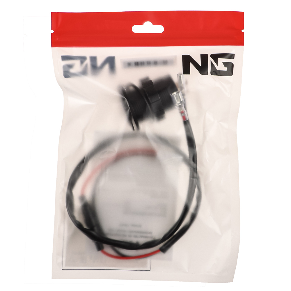 NG Автомобильное гнездо с 2xUSB, QC3.0, 3А, арт.№ 738-037