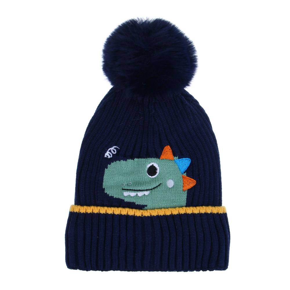 GALANTE Шапка для мальчика, р-р 52-54, синяя, СЗМП-9, арт.№ 314-777