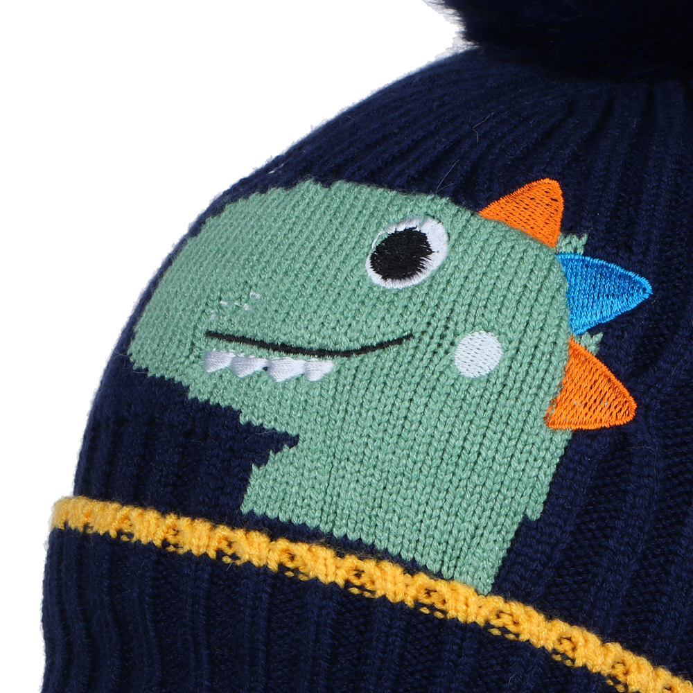 GALANTE Шапка для мальчика, р-р 52-54, синяя, СЗМП-9, арт.№ 314-777