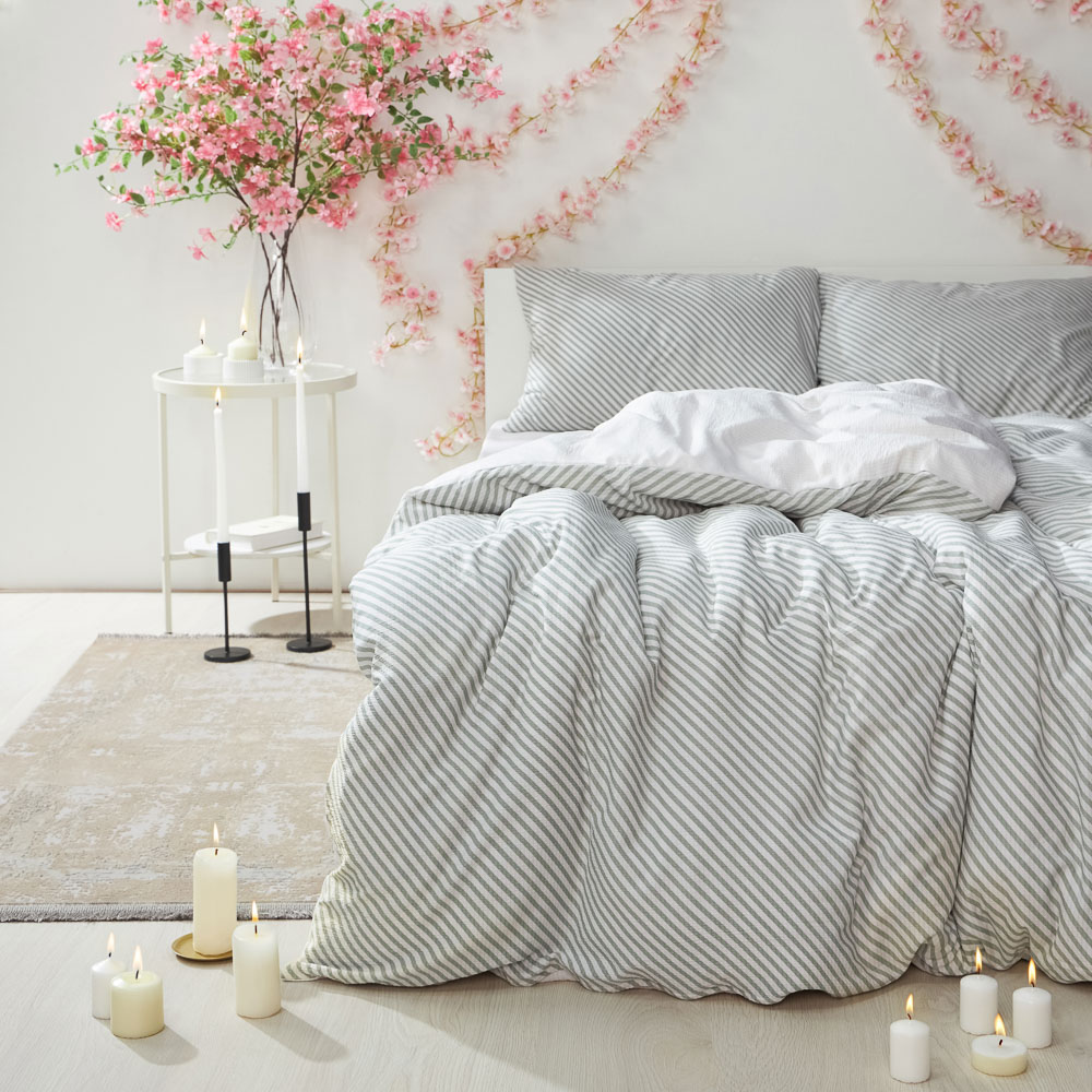 PROVANCE Хейзел Комплект постельного белья евро (4 предмета), микросатин, 2 дизайна, арт.№ 421-340