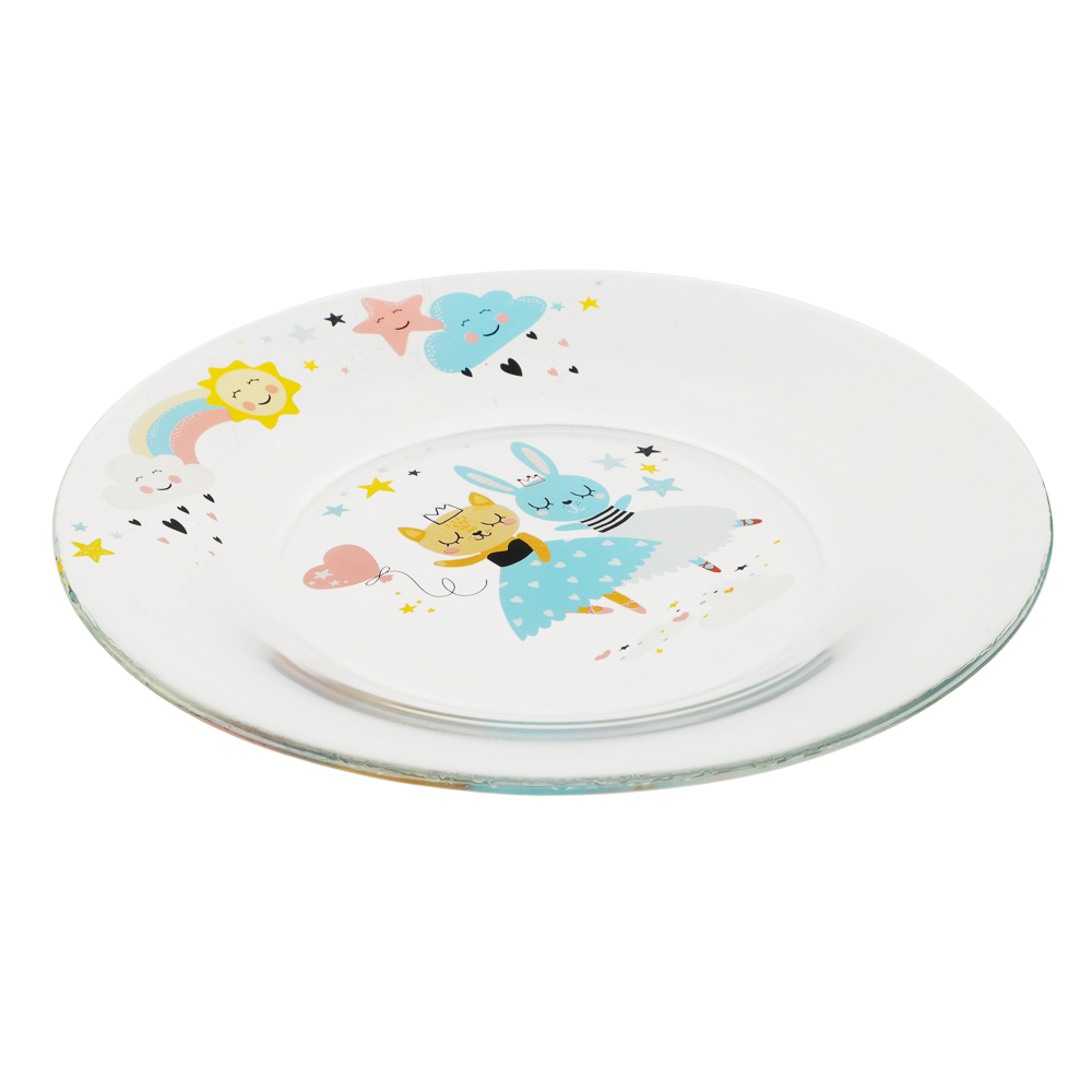 Набор для завтрака "Балерины", 3 предмета: кружка 200мл, салатник 12,7см (0,46л), тарелка 19,6см, арт.№ 829-231