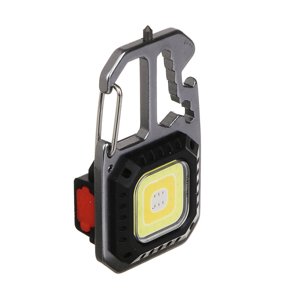 ЕРМАК Фонарь многофункциональный, 38 COB, красный свет, 7 режимов, 400мАч, 4,5х8,2х2,3см, арт.№ 209-019