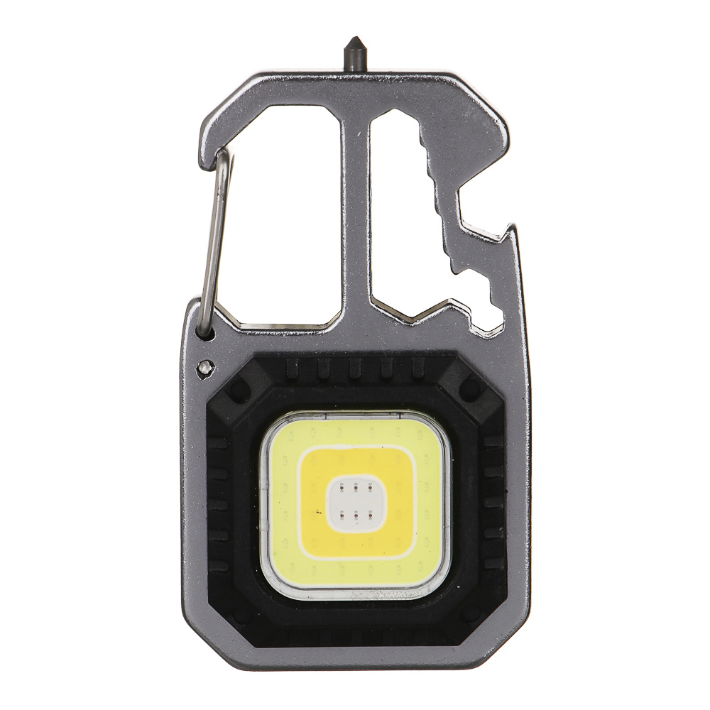 ЕРМАК Фонарь многофункциональный, 38 COB, красный свет, 7 режимов, 400мАч, 4,5х8,2х2,3см, арт.№ 209-019