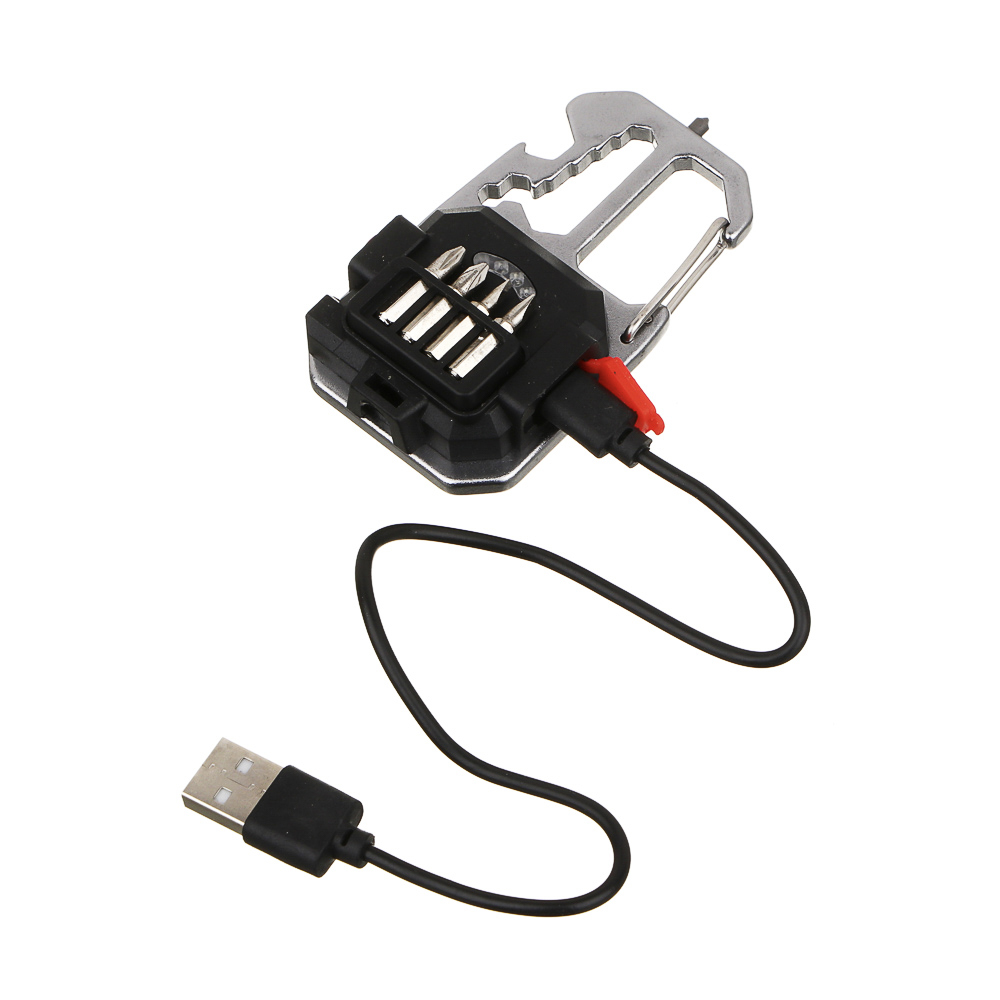 ЕРМАК Фонарь многофункциональный, 38 COB, красный свет, 7 режимов, 400мАч, 4,5х8,2х2,3см, арт.№ 209-019