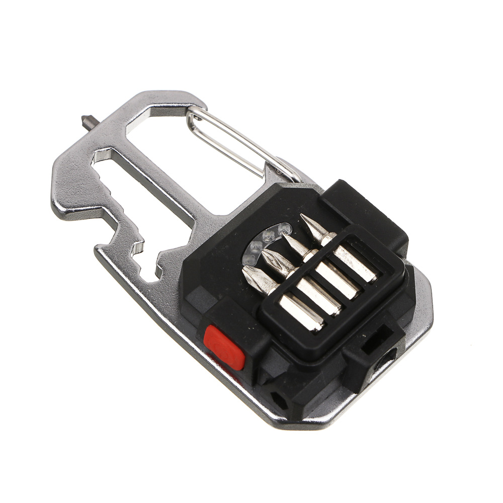 ЕРМАК Фонарь многофункциональный, 38 COB, красный свет, 7 режимов, 400мАч, 4,5х8,2х2,3см, арт.№ 209-019