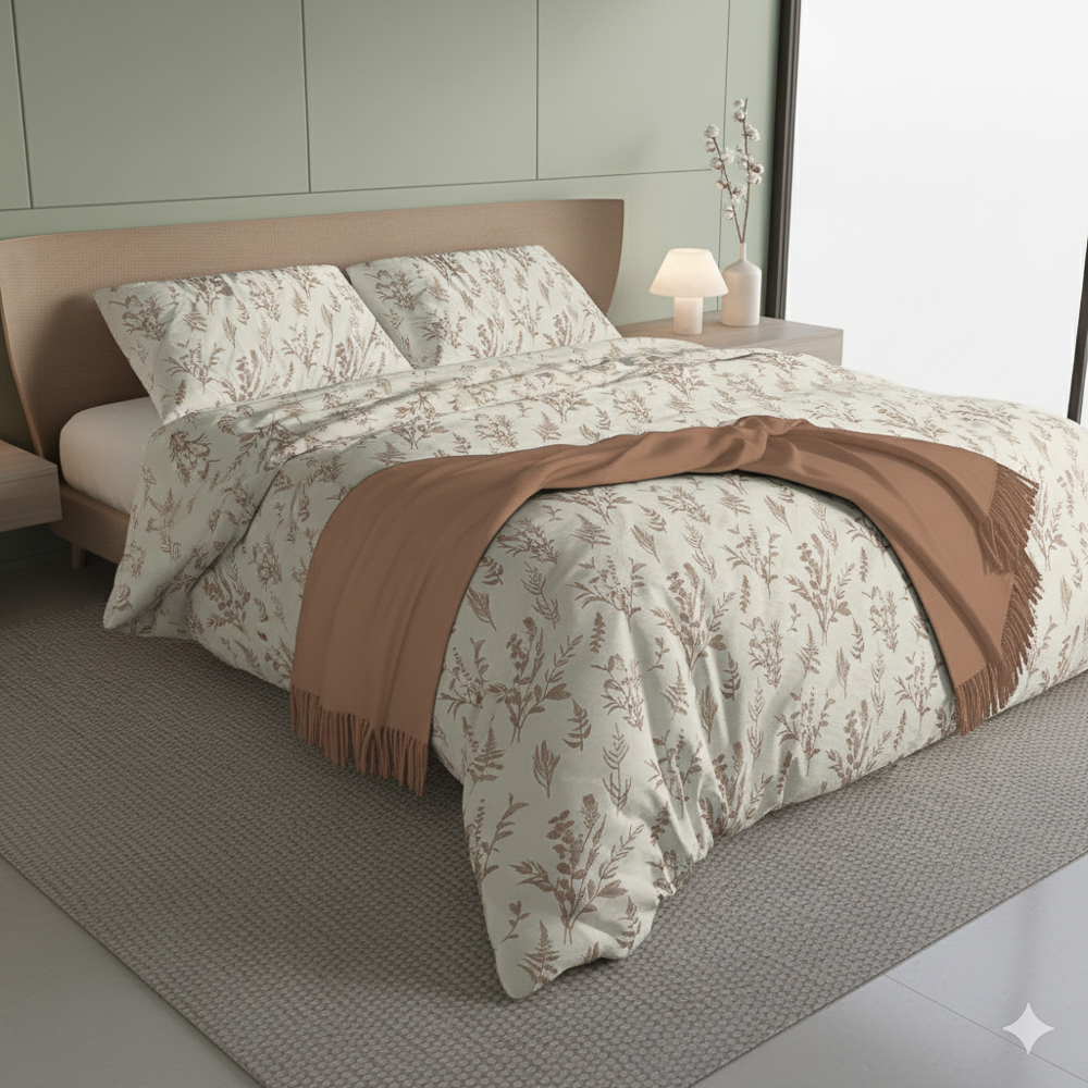 Комплект постельного белья евро (4 предмета) тм PROVANCE Сенса макосатин, 100% полиэстер, 2 дизайна, арт.№ 421-411