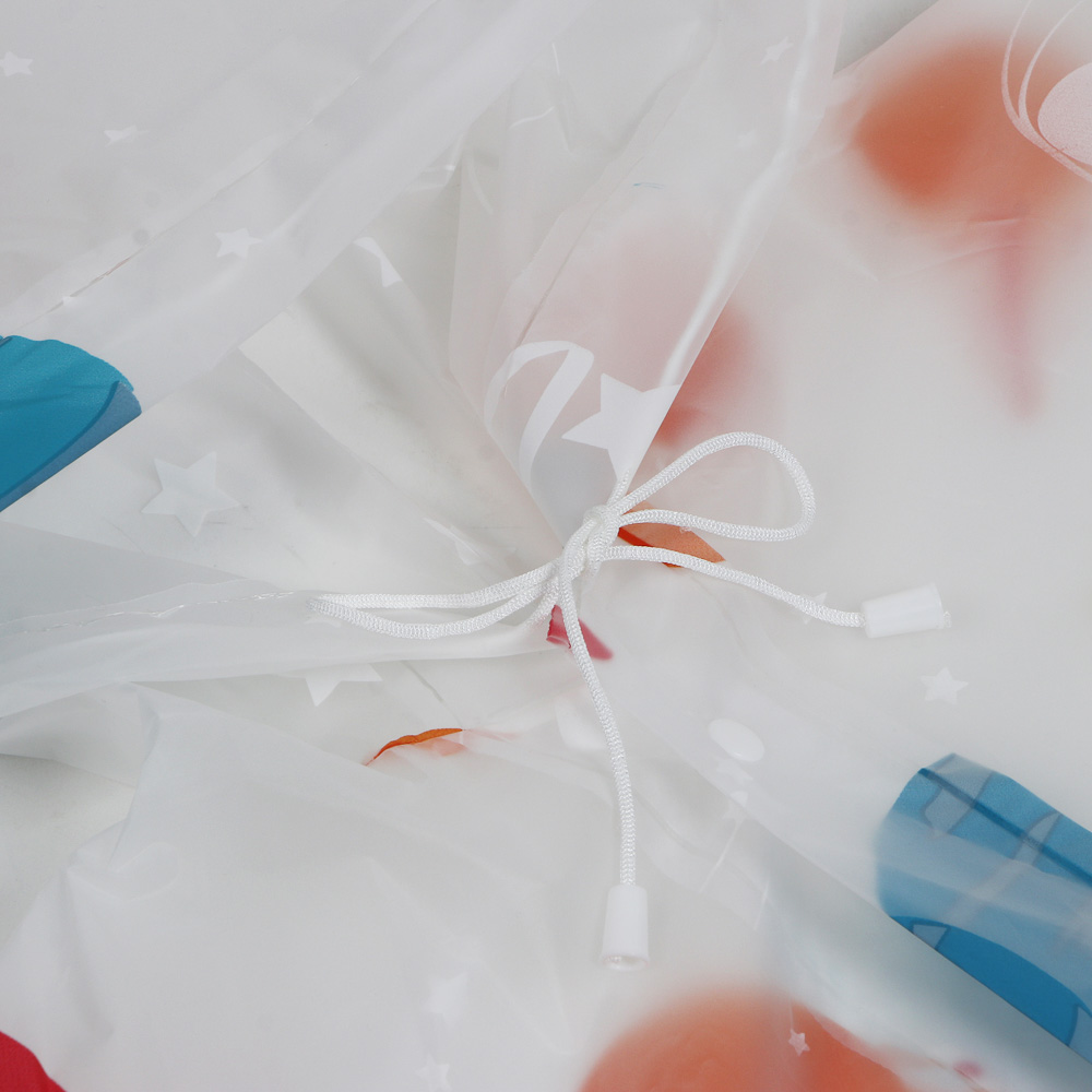 INBLOOM Дождевик детский, 78x48см, ПЭВА, 70мкм, арт.№ 188-009