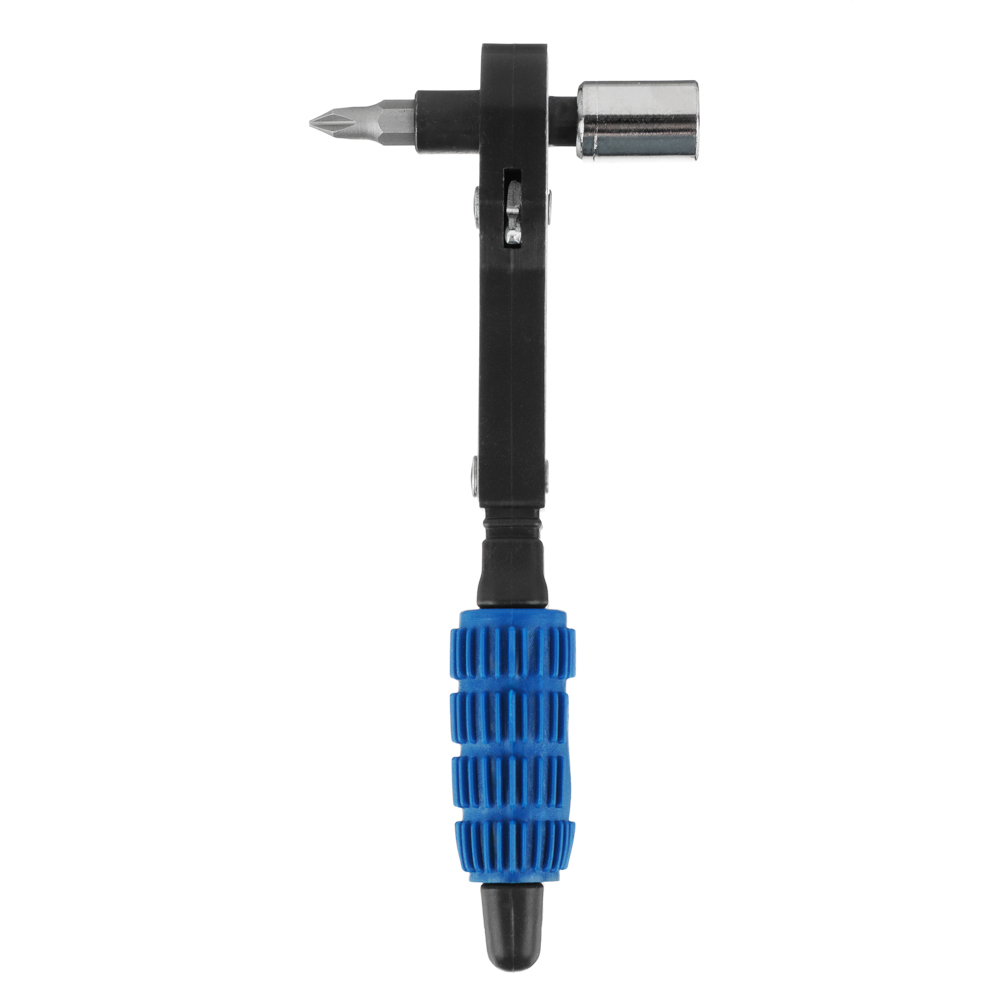 РОКОТ Набор бит и торцевых головок с трещоткой, 19 предметов, арт.№ 689-001