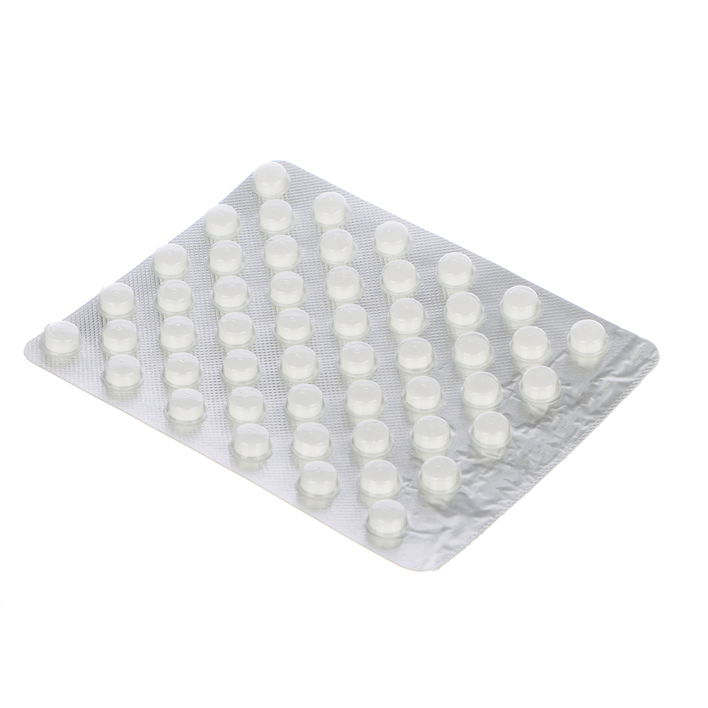 Глицин таб. массой 0,1 г. №50, (блистер) инд. упак., арт.№ 015-005